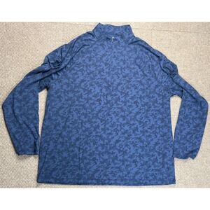 G/Fore Men's Camo Rockland Country Club 1/4 Zip‎ Gold Pullover Size XXL